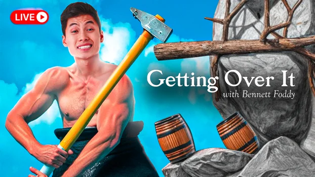 Getting Over it's Live Torture thumbnail template