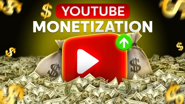 How to quickly Monetise Your Youtube Channel thumbnail template