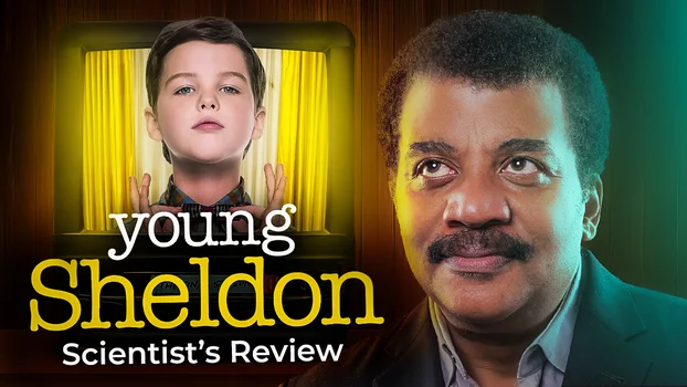 Neil deGrasse Tyson Reviewing Young Sheldon thumbnail template