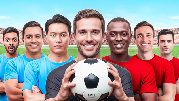 Team blue versus team red football match thumbnail